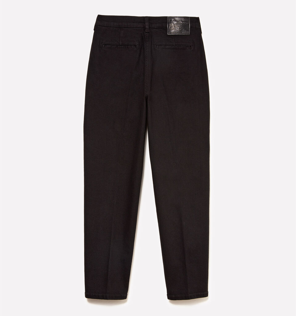 Τζιν Style 71 chino slim fit μαύρο - τζιν slim fit γυναικεία - Μαυρο | Sisley image number 6